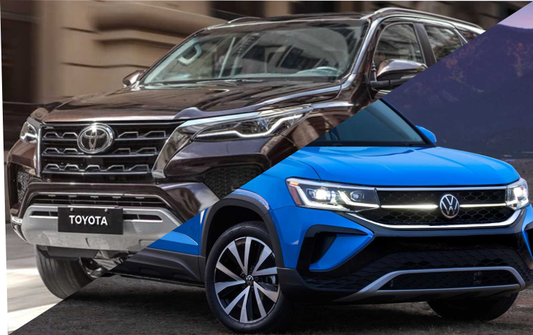 SW4 e Taos 2025: dois SUVs, duas propostas – qual combina com seu estilo de vida?